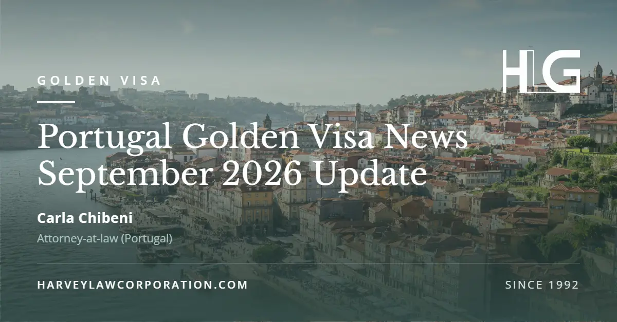 Portugal golden visa news